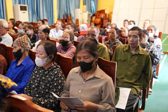 Xã Hương Sơn: Công tác hòa giải góp phần giữ gìn sự bình yên xóm làng