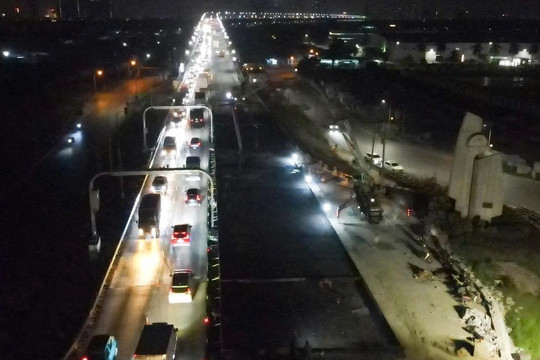 Trạm cân tự động tại đầu cầu Thăng Long dự kiến hoàn thành trước ngày 31-10