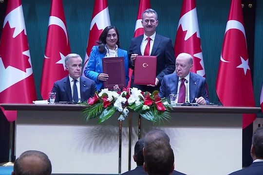 Thổ Nhĩ Kỳ và Canada thiết lập quan hệ đối tác chiến lược, hướng tới thương mại 10 tỷ USD