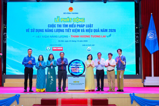 Phát động cuộc thi tìm hiểu pháp luật về sử dụng năng lượng tiết kiệm, hiệu quả