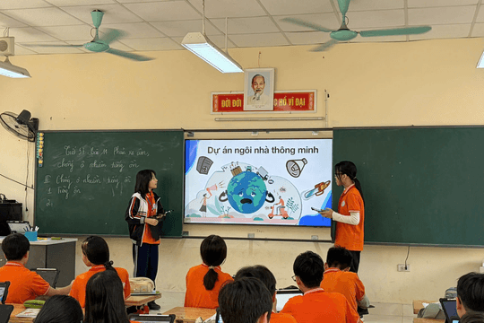 Chuyển đổi số thúc đẩy đổi mới giáo dục tại phường Xuân Phương