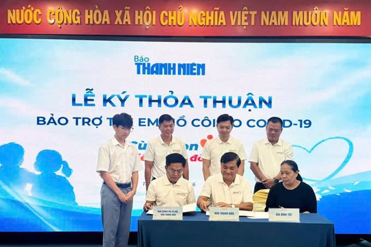 Báo Thanh Niên nối dài hành trình “Cùng con đi tiếp cuộc đời”
