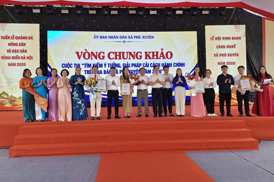 Xã Phú Xuyên: Sôi nổi cuộc thi “Tìm kiếm ý tưởng, giải pháp cải cách hành chính”