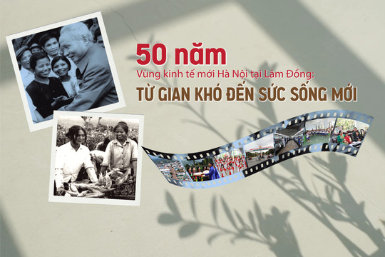 50 năm Vùng kinh tế mới Hà Nội tại Lâm Đồng: Từ gian khó đến sức sống mới