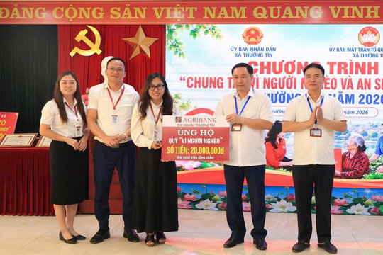 Thiết thực hưởng ứng Tháng cao điểm “Vì người nghèo”