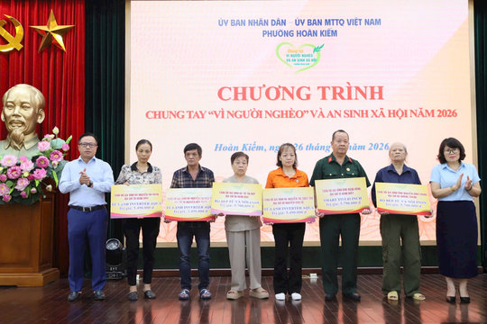 Phường Hoàn Kiếm: Lan tỏa tinh thần nhân ái vì người nghèo và an sinh xã hội