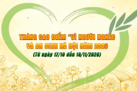 Đón xem Chương trình “Chung tay vì người nghèo và an sinh xã hội ” thành phố Hà Nội năm 2026"