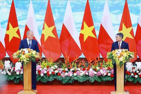 Việt Nam và Ba Lan phấn đấu nâng kim ngạch thương mại song phương lên 6 tỷ USD vào năm 2030