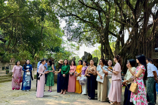 Đưa điểm đến Nội Bài vào hành trình khám phá Thủ đô