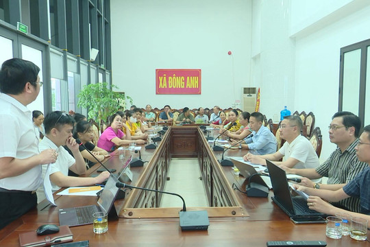 Đông Anh tạo đà phát triển từ giải phóng mặt bằng, đầu tư công