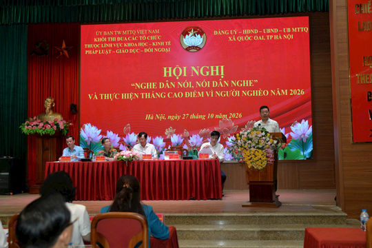 Quốc Oai: Đối thoại, tháo gỡ vướng mắc về đất đai và môi trường làng nghề