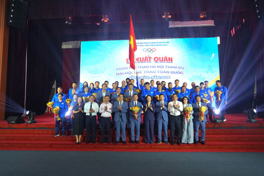 Đoàn Hà Nội xuất quân, quyết giữ ngôi đầu Đại hội Thể thao toàn quốc