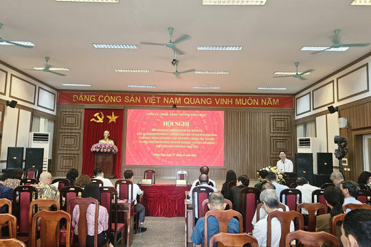 Phường Đông Ngạc: Đối thoại để giải quyết những vấn đề dân sinh