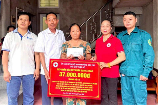 Hội Chữ thập đỏ thành phố Hà Nội: Điểm tựa an sinh xã hội vững chắc từ cộng đồng