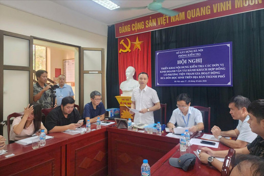 Hà Nội kiểm tra toàn diện xe hợp đồng đưa đón học sinh