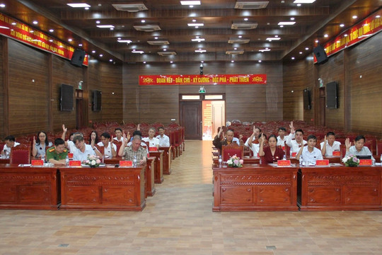 HĐND xã Mỹ Đức thông qua quy hoạch chung xã Mỹ Đức