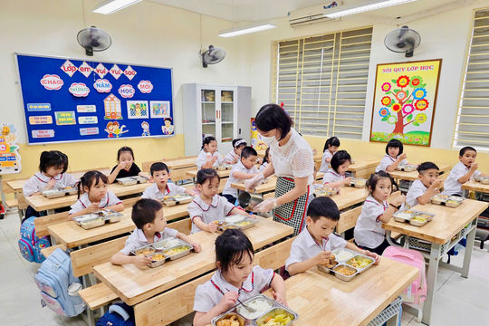 Thống nhất quy trình tổ chức bữa ăn nội trú, bán trú trong trường học