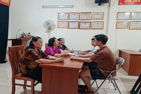 Cầu Giấy phấn đấu hòa giải thành trên 85% các vụ việc thuộc phạm vi cơ sở
