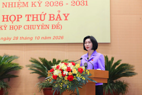 Chủ tịch HĐND TP Hà Nội Phùng Thị Hồng Hà: Chủ động giải quyết những vấn đề khó, những điểm nghẽn từ thực tiễn