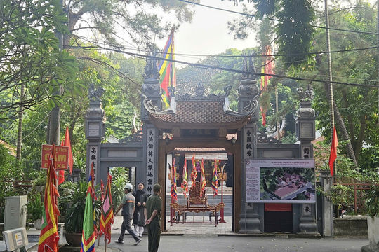 Khởi công tu bổ, tôn tạo di tích quốc gia đình Quán La Xã