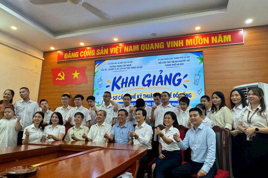 Thắp sáng tương lai cho trẻ khuyết tật trí tuệ từ những lớp học nghề đặc biệt