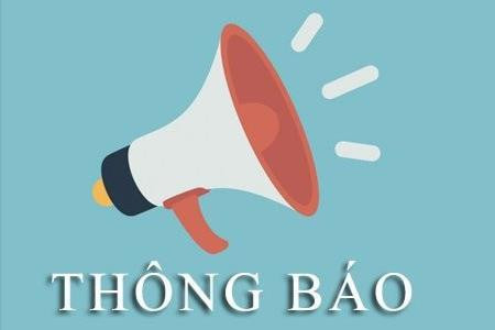 Thông báo tạm ngừng cấp nước