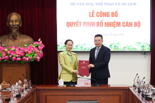 Tổng Biên tập Báo Văn Hóa nhận nhiệm vụ mới
