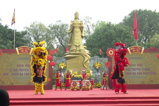Đền - chùa Bà Tấm: Dấu ấn văn hóa vùng đất Gia Lâm