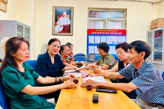 Tổ hòa giải Tổ dân phố số 17 phường Hoàng Mai: Hóa giải mâu thuẫn, vun đắp tình đoàn kết