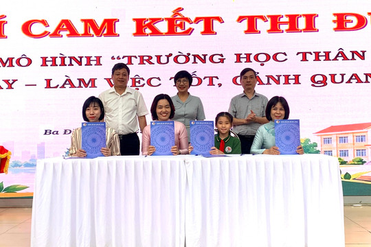 Phường Ba Đình phát động cuộc thi “Văn hóa từ mỗi hành động”