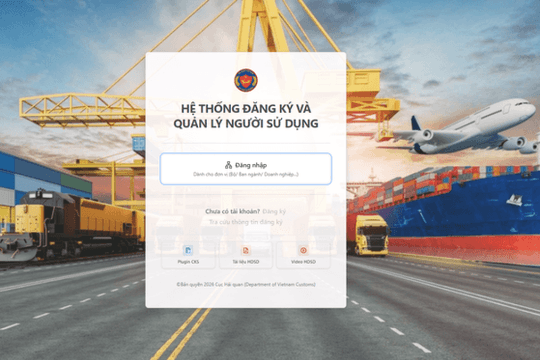 Hải quan sẽ khóa tài khoản khai báo của doanh nghiệp chưa làm sạch dữ liệu sau ngày 31-12-2026