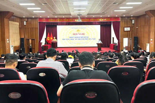 Hà Nội khởi động mô hình Trường học số giai đoạn 2026-2028