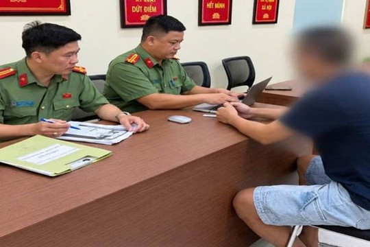 Bị xử phạt 7,5 triệu đồng vì đăng tải thông tin lôi kéo tụ tập đông người tại phường Lĩnh Nam