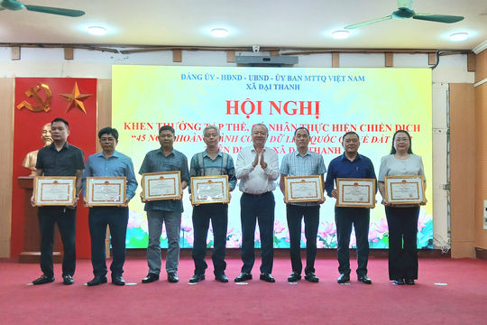 Đại Thanh: Phát huy sức mạnh toàn dân trong làm sạch dữ liệu đất đai