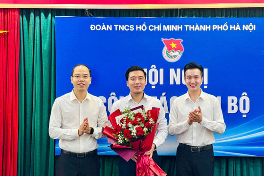Đồng chí Dương Minh Đức là Chủ tịch Hội đồng Đội thành phố Hà Nội