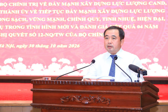 Xây dựng lực lượng Công an Thủ đô tiến thẳng lên hiện đại