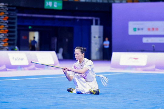 Võ sĩ Dương Thúy Vi: 25 năm thanh xuân rực rỡ cùng wushu Việt Nam