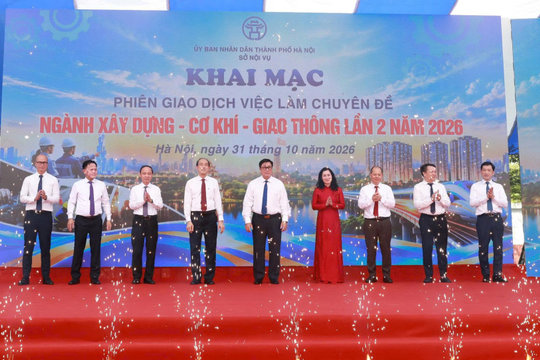 Hà Nội: Hơn 8.200 chỉ tiêu tuyển dụng, tuyển sinh tại phiên giao dịch việc làm chuyên đề