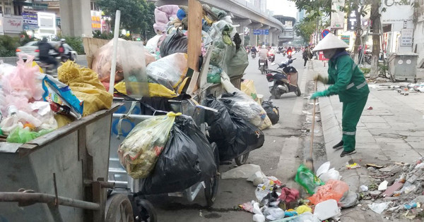 Điểm tập kết rác gây ô nhiễm