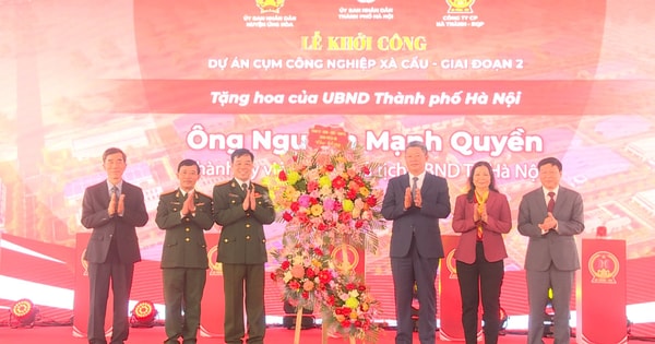 Lễ khởi công dự án Cụm công nghiệp Xà Cầu giai đoạn 2