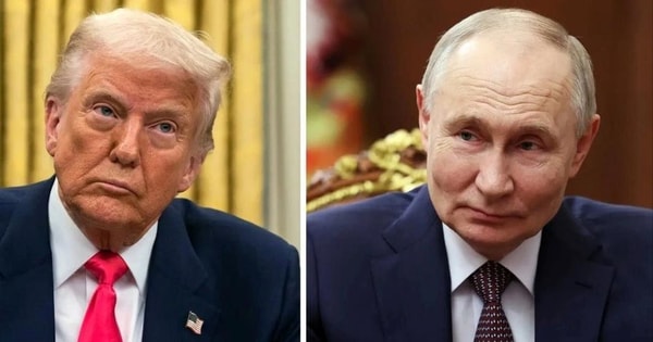 Tổng thống Mỹ Donald Trump và Tổng thống Nga Vladimir Putin điện đàm