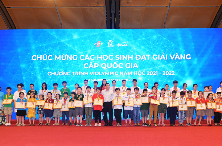 7.455 học sinh đoạt giải cuộc thi Violympic năm học 2021-2022