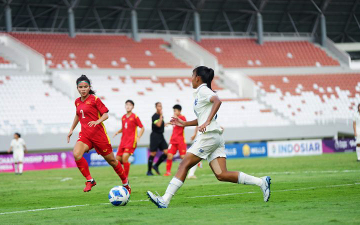 Đánh bại Thái Lan, đội tuyển nữ U18 Việt Nam gặp Myanmar tại bán kết