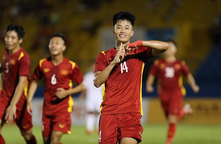 U19 Việt Nam đánh bại U19 Myanmar tại Giải bóng đá U19 quốc tế 2022
