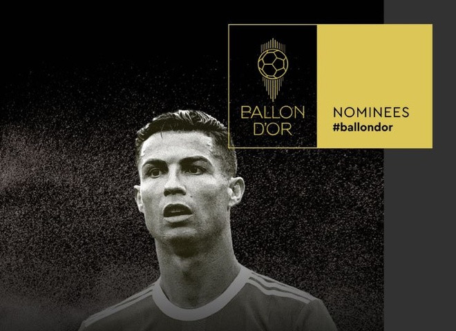 Ronaldo được đề cử Quả bóng vàng, Messi bị loại