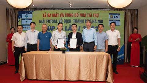Ra mắt Giải Futsal vô địch thành phố Hà Nội - Cúp LS lần thứ nhất