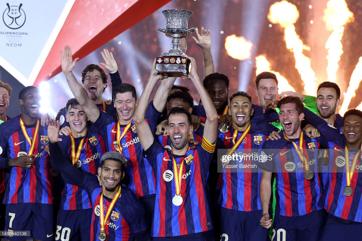 Barcelona giành Siêu cúp Tây Ban Nha 2023