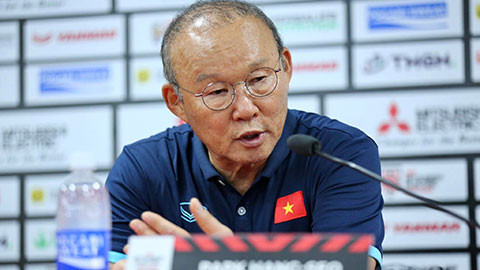 Ông Park Hang-seo tiếc nuối khi không thể giúp đội tuyển Việt Nam vô địch