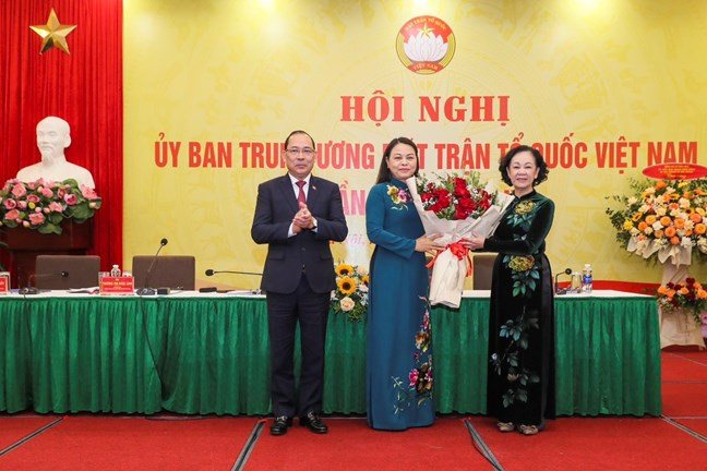 Bà Nguyễn Thị Thu Hà giữ chức Phó Chủ tịch - Tổng Thư ký Ủy ban Trung ương Mặt trận Tổ quốc Việt Nam