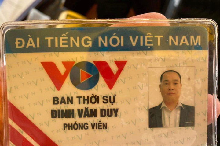 Làm rõ đối tượng giả mạo phóng viên Đài Tiếng nói Việt Nam